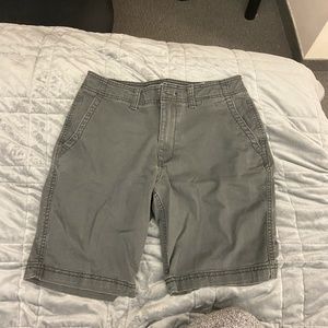 Grey khaki shorts